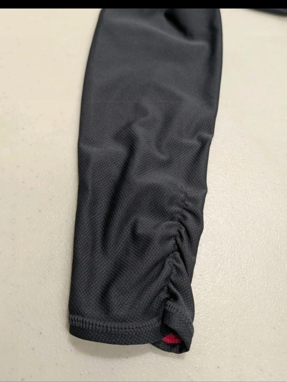 Athleta Wick It Ruched Swim Cover Up S Dark Gray Beach Sporty Athletic #7000